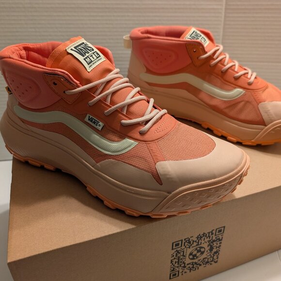 Vans NEW Crosspath Mid MTE Terra Cotta Orange - Unisex - Men 11 / Women 12.5 - Picture 5 of 12